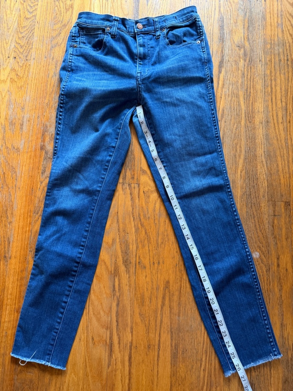 Madewell Indigo Skinny Jeans